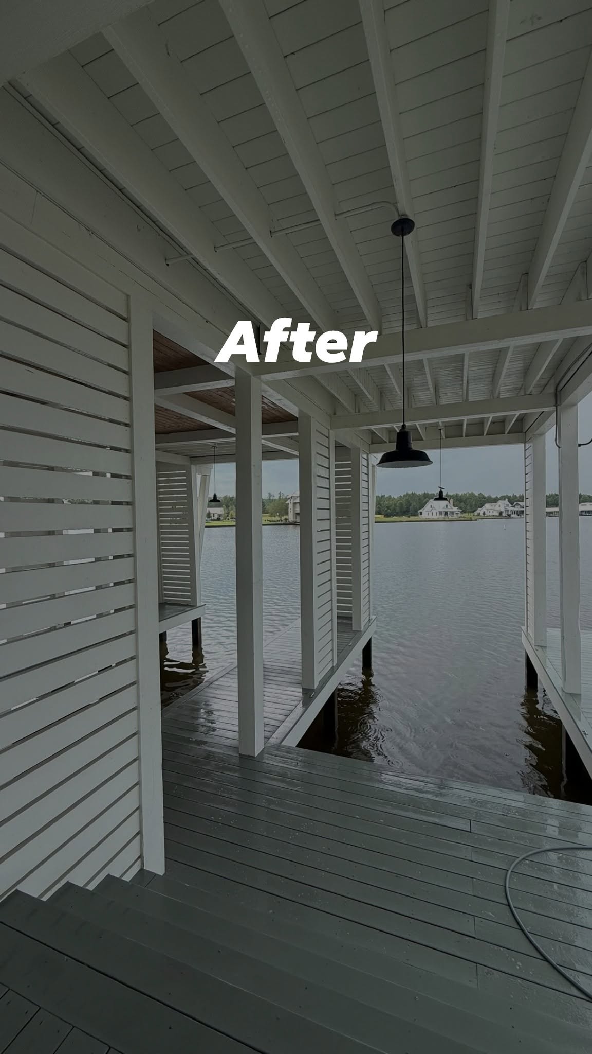 Covered porch — after